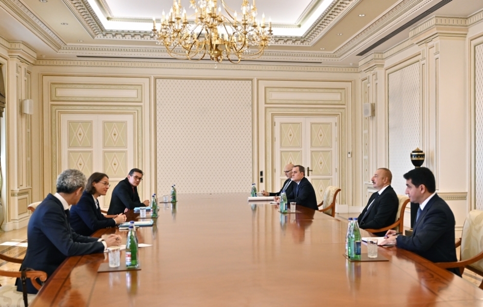 President Ilham Aliyev received advisor in Office of French President
