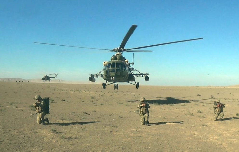 В Военно-воздушных силах проведены учения с боевой стрельбой