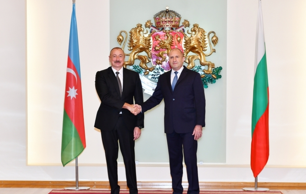 Sofia: Präsidenten von Aserbaidschan und Bulgarien treffen sich hinter verschlossenen Türen