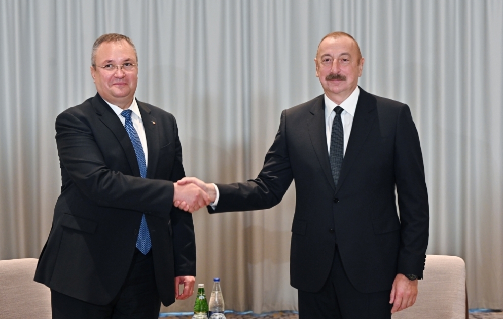 Prezident İlham Əliyev Sofiyada Rumıniyanın Baş naziri ilə görüşüb