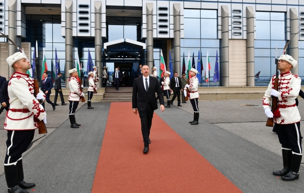 Le président Ilham Aliyev termine sa visite officielle en Bulgarie