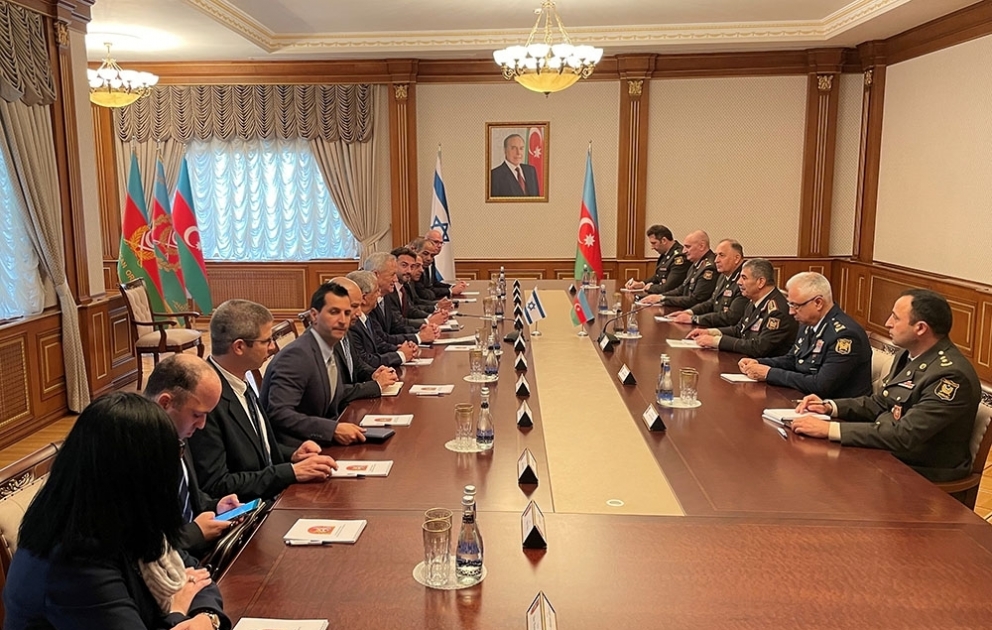 Azərbaycan ilə İsrail arasında hərbi əməkdaşlıq məsələləri müzakirə edilib