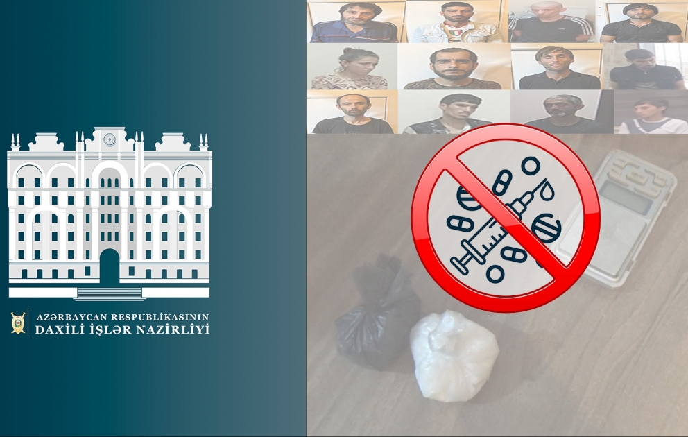 Yasamal rayonu Dadaş Bünyadzadə və ətraf küçələrdə son 3 gün ərzində 12 nəfər tutulub