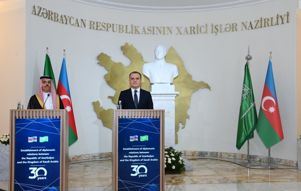 Azərbaycanla Səudiyyə Ərəbistanı arasında diplomatik münasibətlərin qurulmasının 30-cu ildönümü qeyd edilib