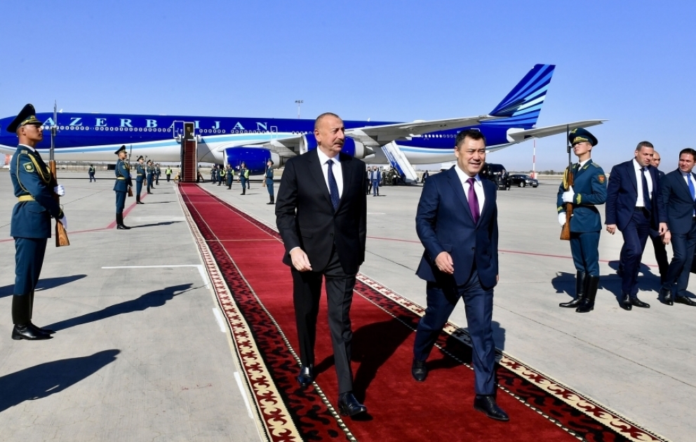 Le président azerbaïdjanais entame une visite d’Etat au Kirghizistan