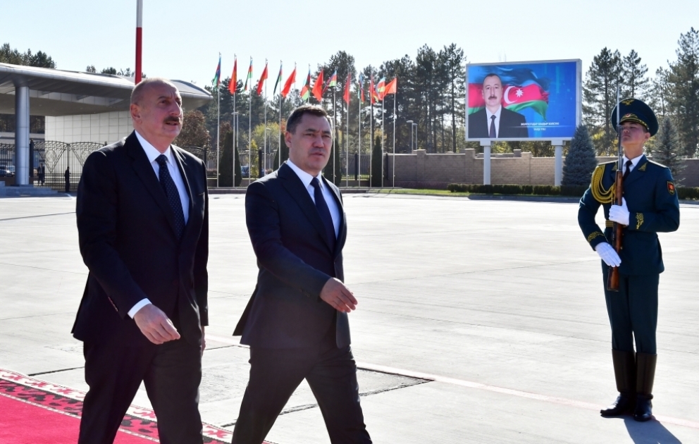 Prezident İlham Əliyevin Qırğızıstana dövlət səfəri başa çatıb
