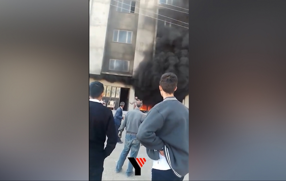 Türkiyədə 5 mərtəbəli binada dəhşətli yanğın