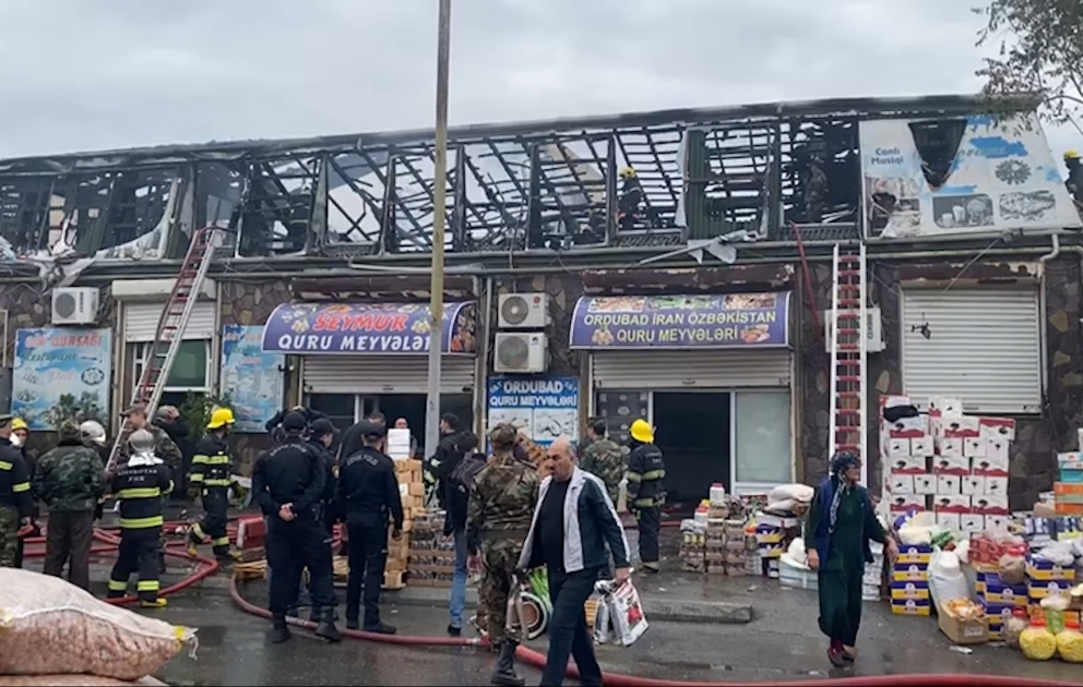 Binəqədi rayonunda ikimərtəbəli obyektdə baş vermiş yanğın qısa müddətdə məhdudlaşdırılıb