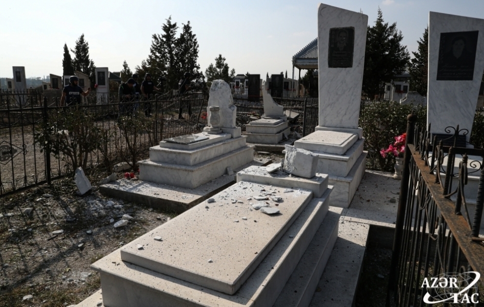 Ermənistanın Tərtər qəbiristanlığında mülki şəxslərə qarşı terrorundan iki il ötür