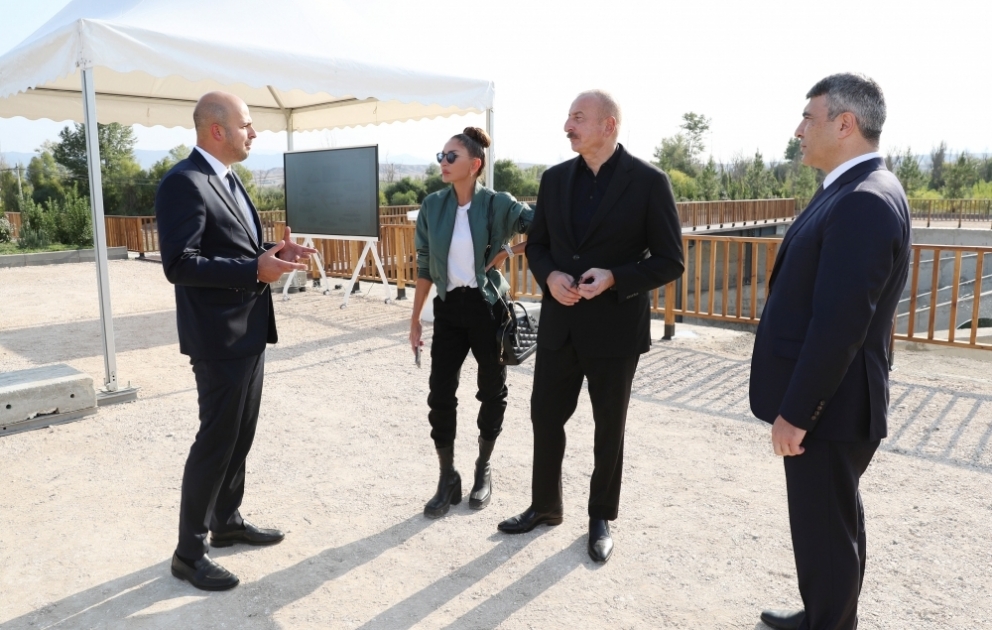 Archimedes-Schneckenturbinen für Wasserkraftwerk in Zangilan in Betrieb genommen