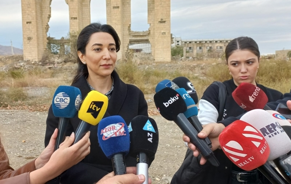 Səbinə Əliyeva: Beynəlxalq Konfransın iştirakçıları Ağdamda Ermənistan silahlı qüvvələrinin törətdiyi vəhşiliklərlə tanış olurlar