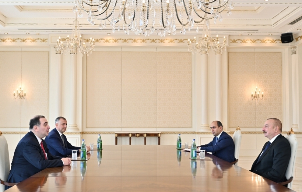 President Ilham Aliyev received Minister of Education and Science of Georgia