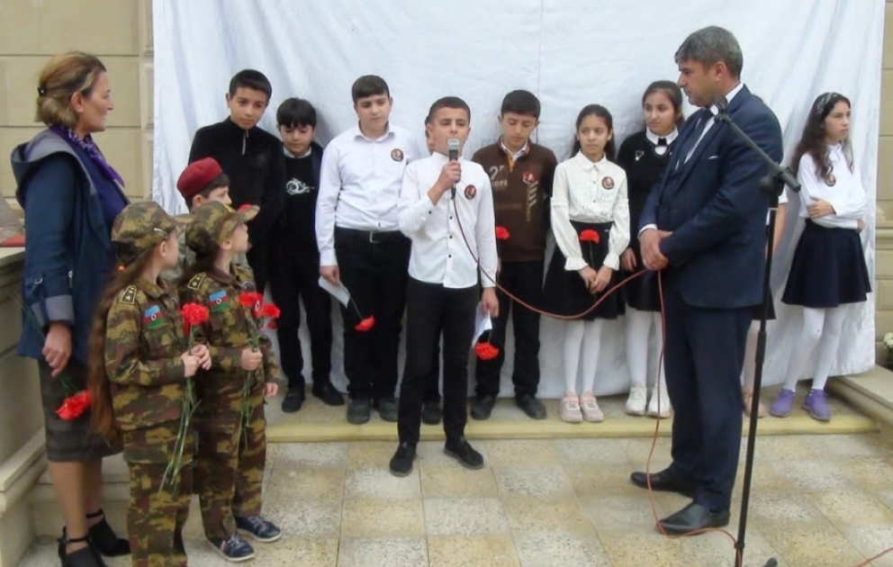 Beyləqanda şəhid Toğrul Atakişiyevin xatirəsinə inşa olunan bulaq istifadəyə verilib
