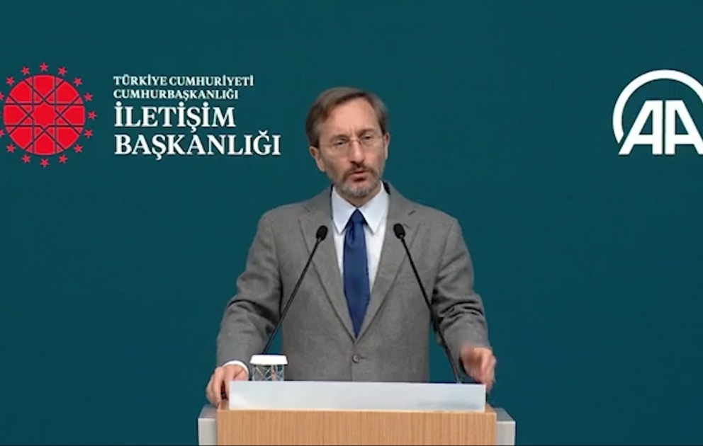 Fahrettin Altun: Azərbaycan torpaqlarının Ermənistan işğalından azad edilməsi mücadiləsində media nümayəndələrimiz nümunəvilik göstərdilər