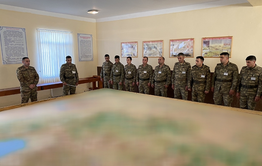 Raket və Artilleriya Qoşunlarında komanda-qərargah təlimi keçirilib