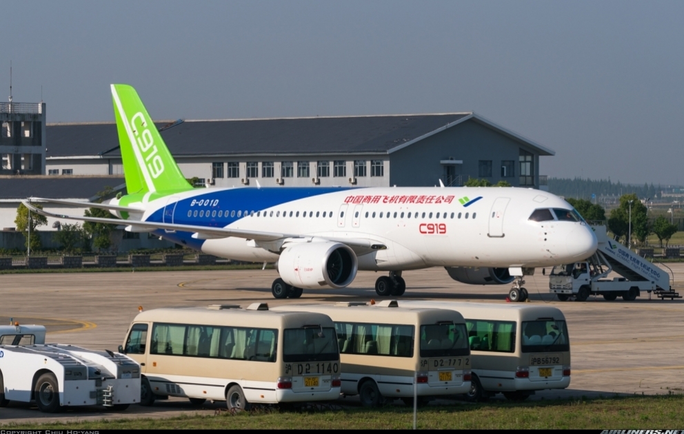 “Çin Şərq Hava Yolları” C919 sərnişin təyyarəsinin ilk istismarçısı olacaq