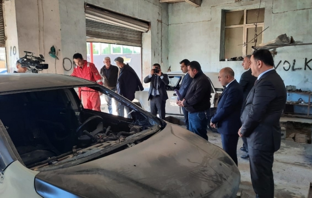 Jurnalistlər Ağstafada şəhid ailəsi üzvləri və müharibə veteranları üçün yaradılan təsərrüfatlarla tanış olublar