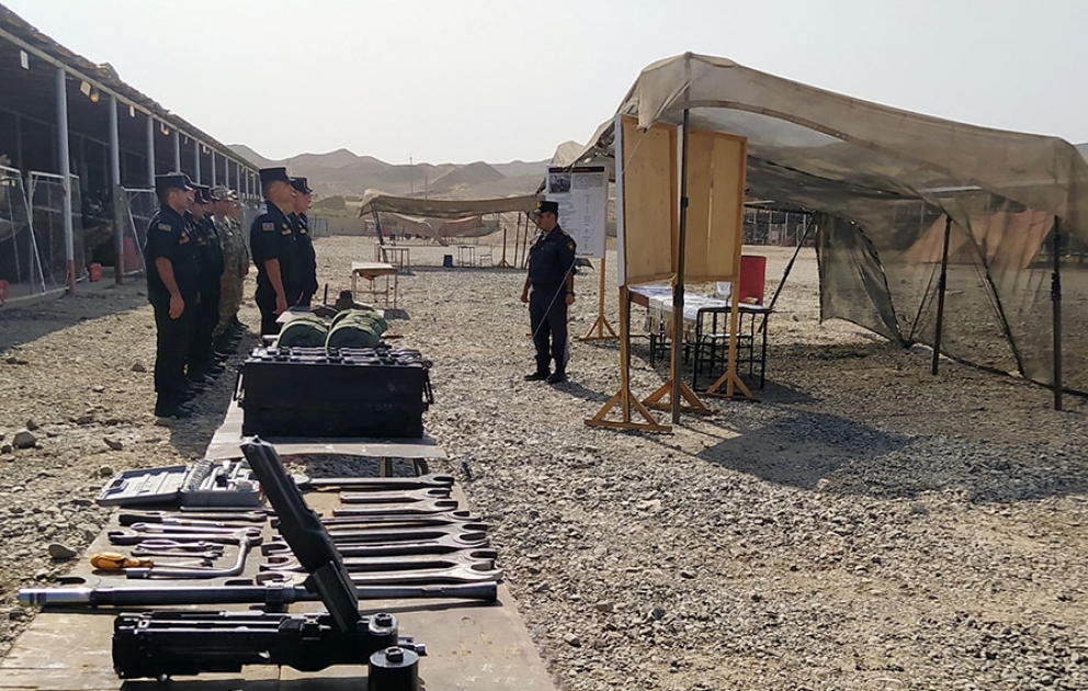 The process of transferring weapons and military equipment into the autumn-winter operation mode ended