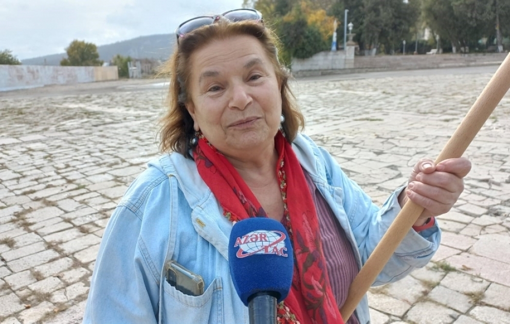 Hacer Özserezli: Növbəti səfərimdə Qarabağı əvvəlki kimi görəcəyimə ümid edirəm