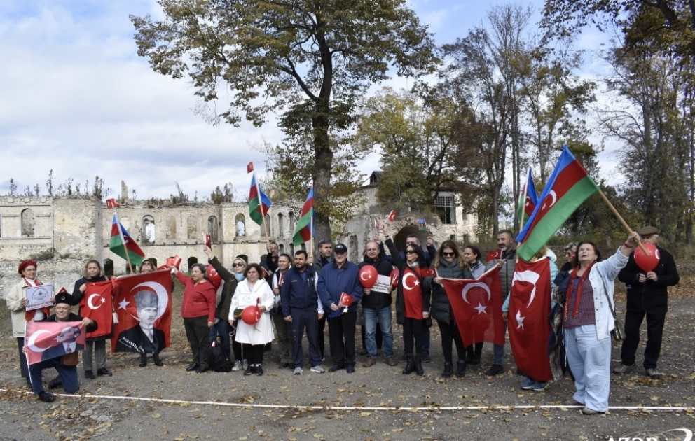 Turkish Travel Club's delegation visits Shusha
