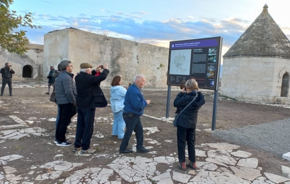 Türkiyə Səyyahlar Klubunun üzvləri Ağdamda erməni vandalizmi ilə tanış olublar