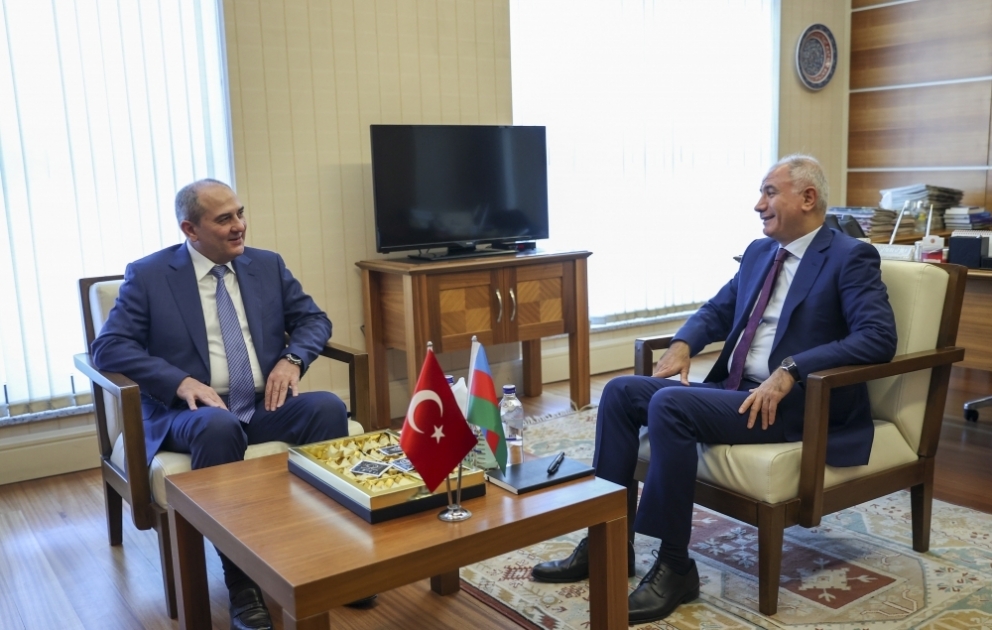 Ankarada YAP Sədrinin müavini ilə AK Parti Sədrinin xarici əlaqələr üzrə müavini arasında görüş olub