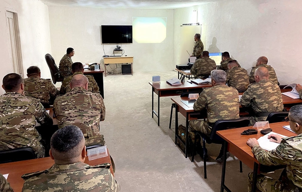 Command-staff exercises were held in the Land Forces