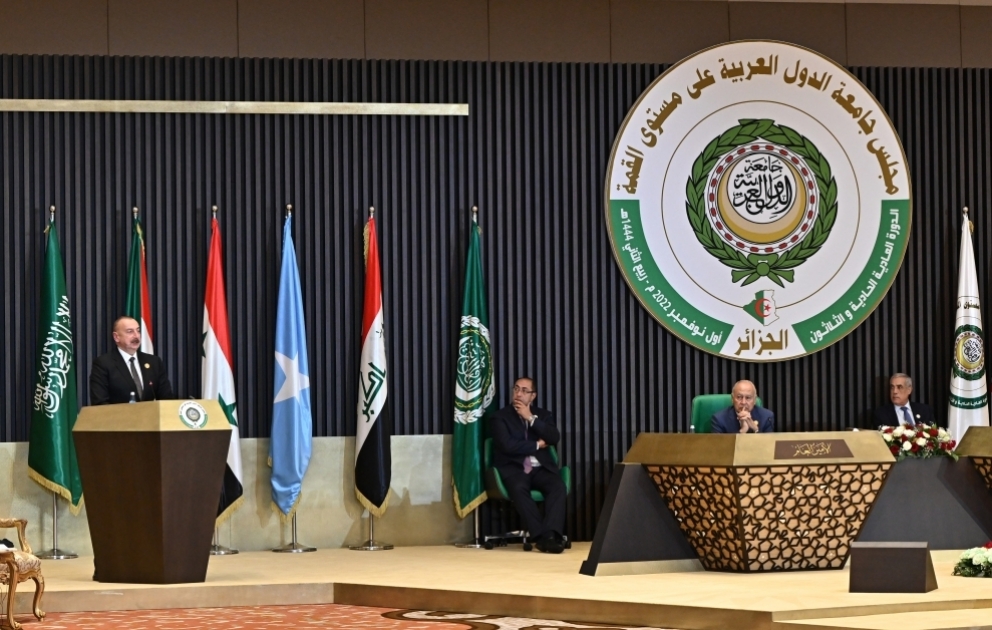 31st Arab League Summit was held in Algiers 
President of Azerbaijan Ilham Aliyev attended the opening ceremony of the Summit