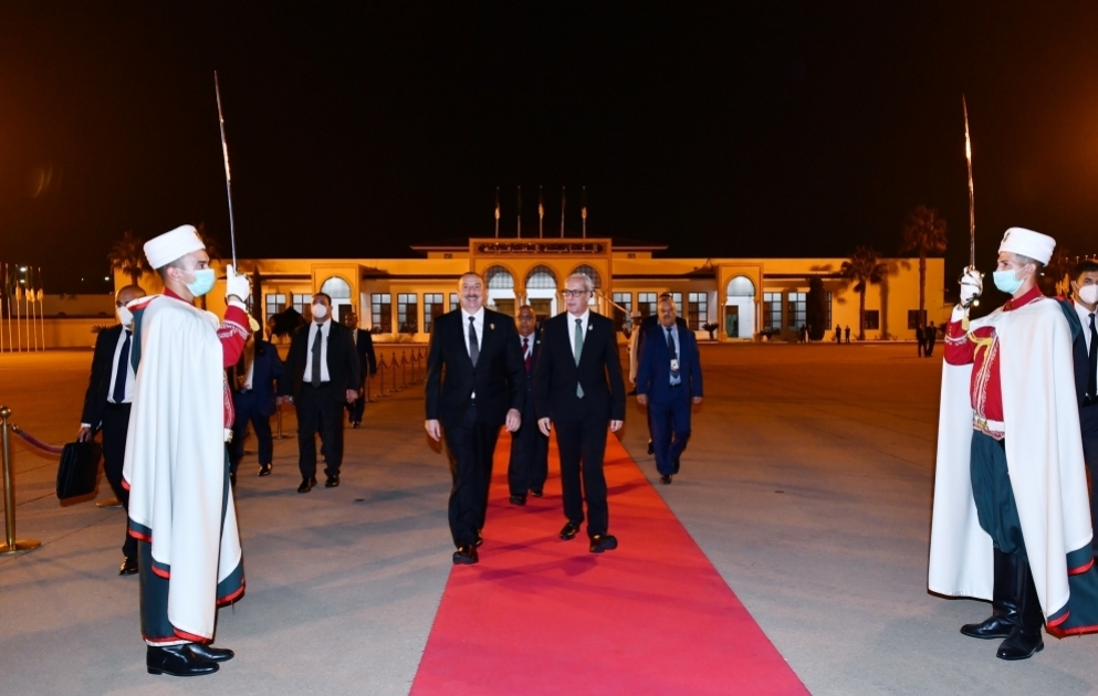 Le président azerbaïdjanais Ilham Aliyev termine sa visite en Algérie