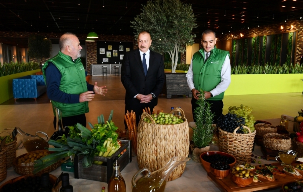 Le président de la République participe à l’inauguration d’une usine de production d’huile d’olive et d’olives de table à Ziré