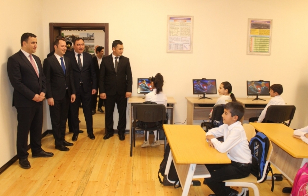 Saatlıda 118 yaşlı məktəb üçün Heydər Əliyev Fondu tərəfindən yeni bina inşa olunub