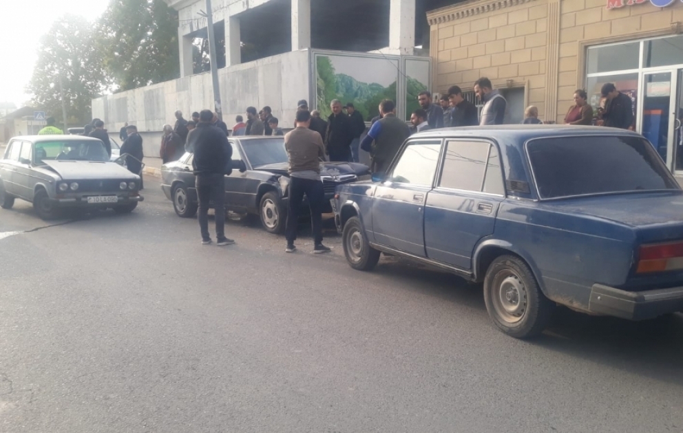 Tovuzda zəncirvari yol-nəqliyyat hadisəsi baş verib