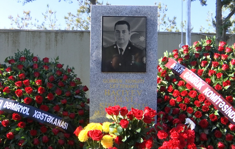 Vətən müharibəsi şəhidi Ülvi Hacıyevin doğum günü münasibətilə anım tədbiri keçirilib