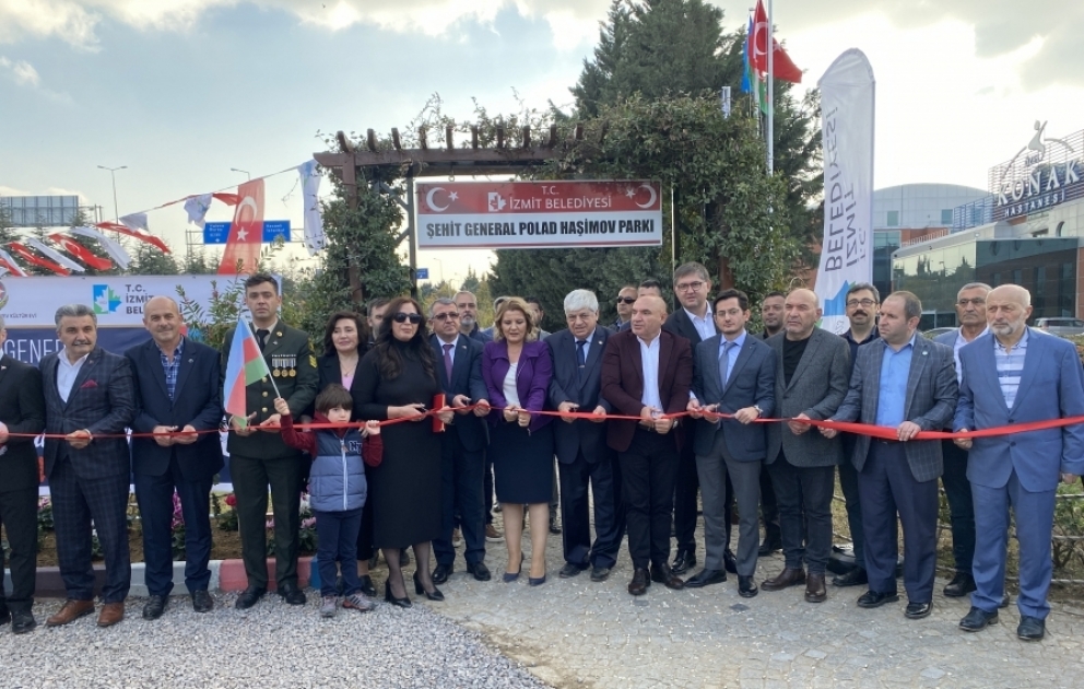 Türkiyədə Polad Həşimov adına daha bir park açılıb