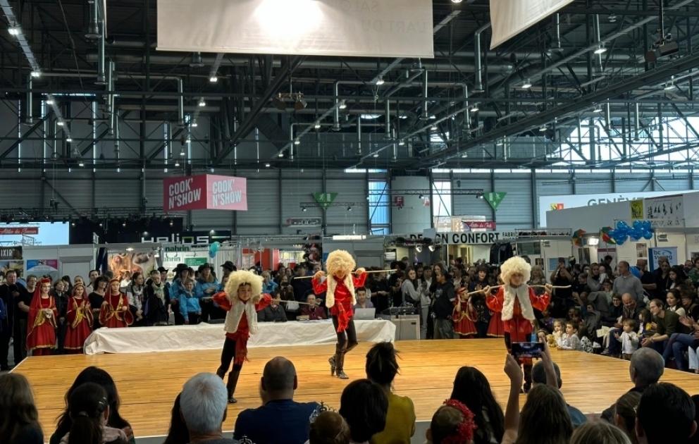 Cenevrədə Azərbaycan milli rəqsləri təqdim olunub