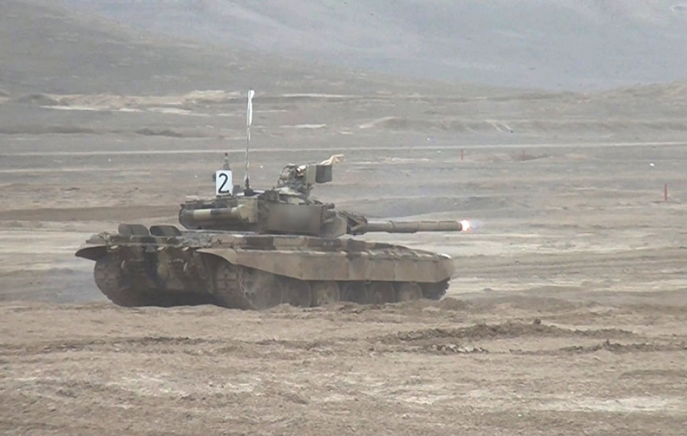 “Ən yaxşı tank bölüyü” adı uğrunda yarış keçirilir