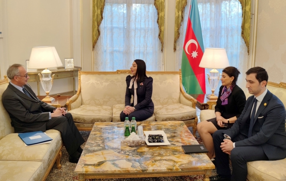 Fransa XİN-in nümayəndəsi Azərbaycan səfiri ilə nəzakət görüşündə olub