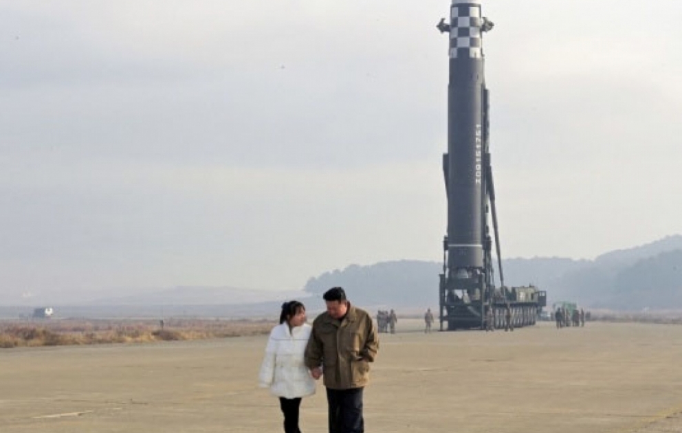 Kim Çen Inın qızının görüntüləri mediada ilk dəfə yayımlanıb