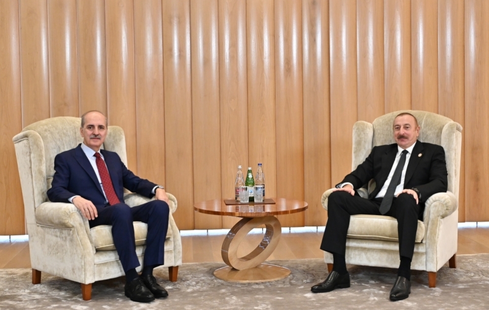 Präsident Ilham Aliyev empfängt ersten stellvertretenden Vorsitzenden der Partei für Gerechtigkeit und Entwicklung von Türkiye