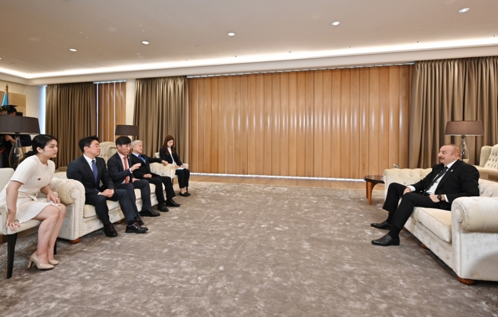 Le président azerbaïdjanais reçoit le secrétaire général de la Conférence internationale des partis politiques asiatiques