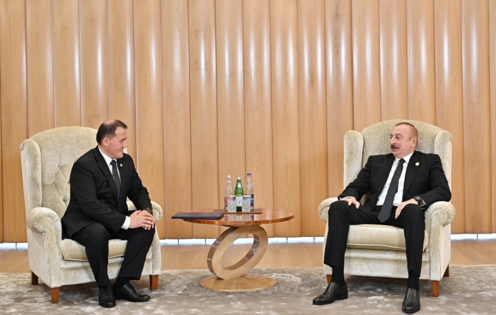 President Ilham Aliyev received chairman of Executive Committee of Liberal Democratic Party of Uzbekistan