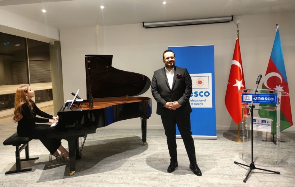 Azərbaycan və Türkiyənin UNESCO yanında daimi nümayəndəliklərinin birgə təşkilatçılığı ilə konsert keçirilib