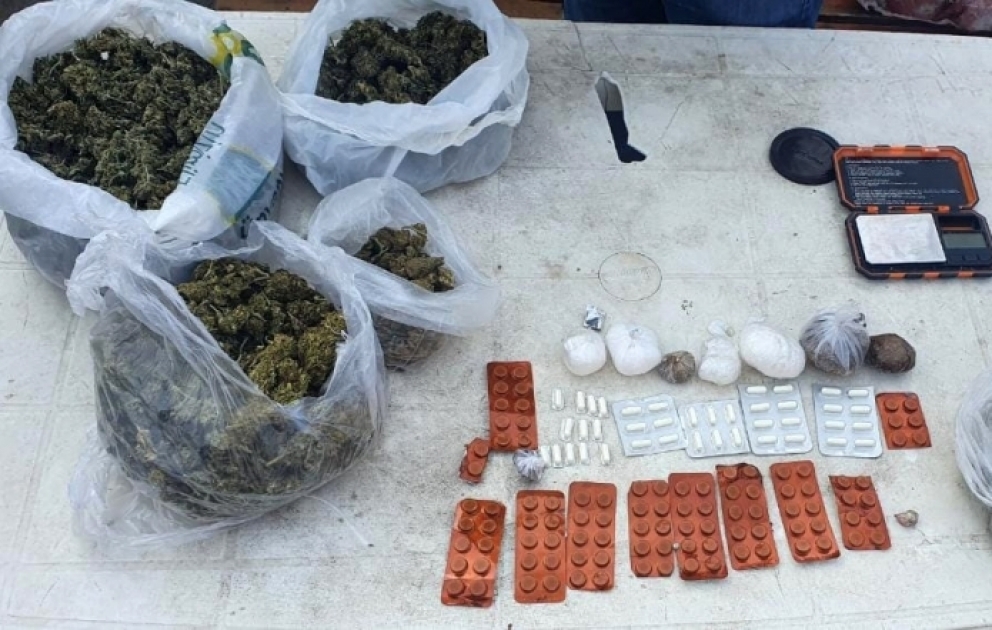 Şirvan şəhər sakininin evindən 1 kiloqrama yaxın narkotik aşkarlandı