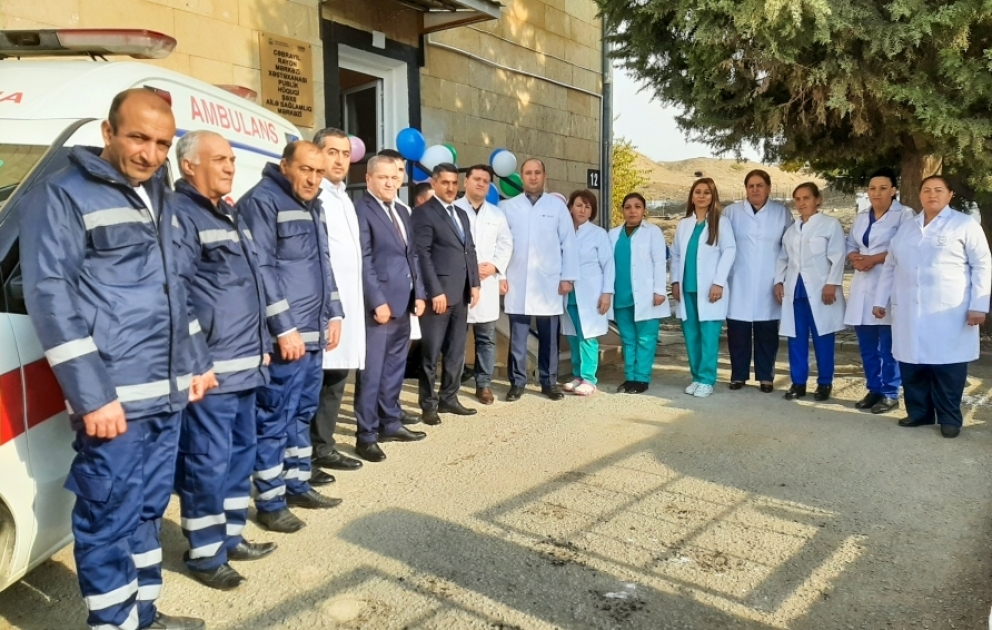 Cəbrayıl şəhərində Ailə Sağlamlıq Mərkəzi fəaliyyətə başlayıb