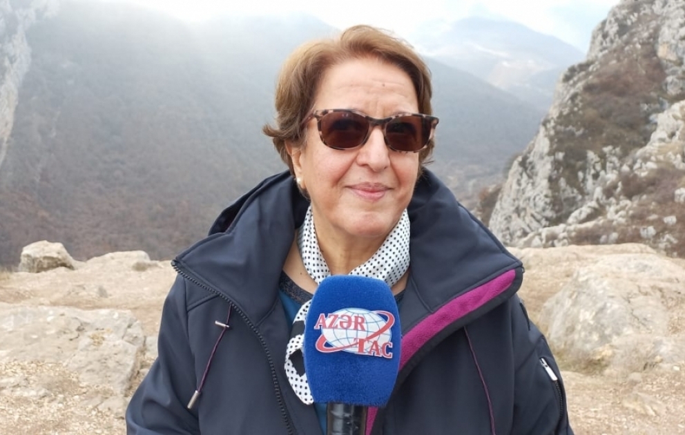 Şuşaya səfər edən Jalə Təbrizli: “Sanki ayrı bir dünyadayam”