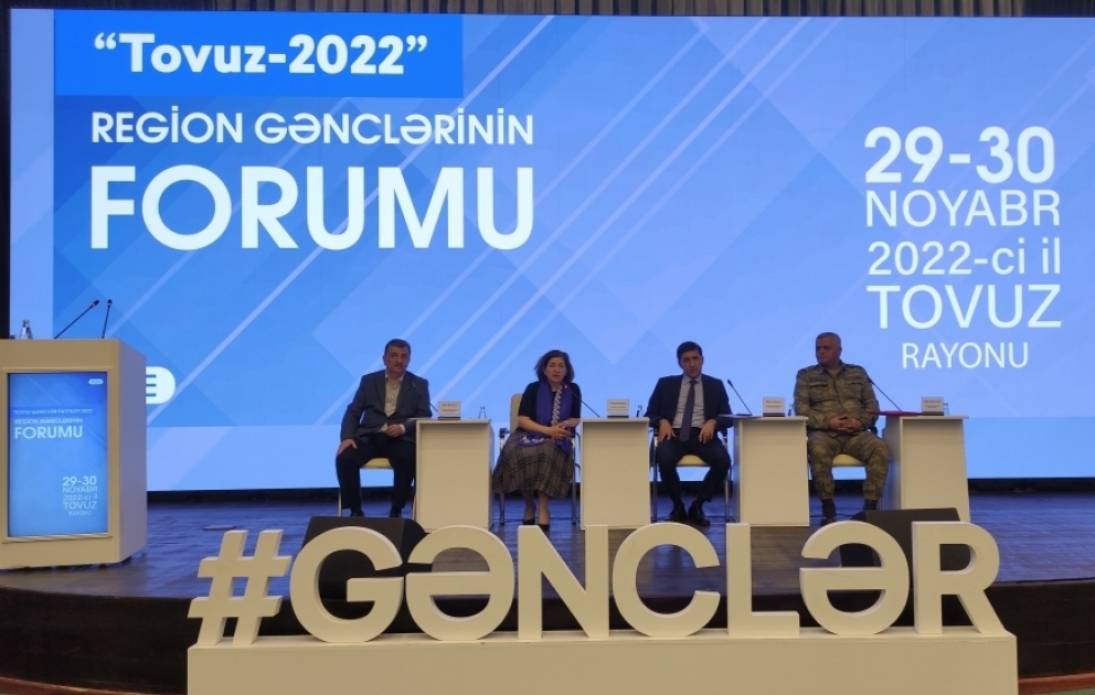 Tovuzda region gənclərinin forumu işə başlayıb