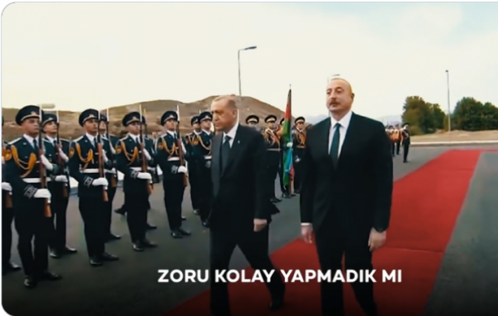 Nuri Kabaktepe: Bu mahnı millətin öz Liderinə olan sevdasının adıdır