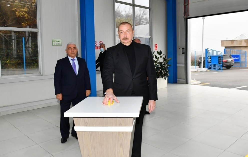 “Oğuz” kiçik su elektrik stansiyaları silsiləsi istismara verilib