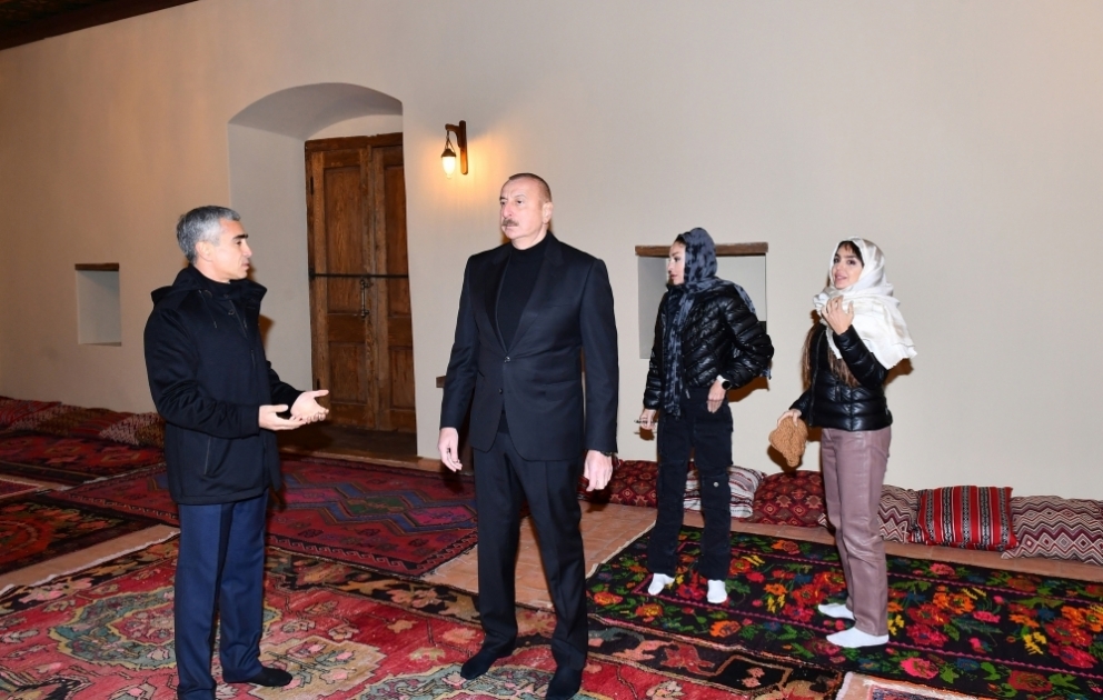 Shaki Khan’s Mosque Complex was restored by Heydar Aliyev Foundation