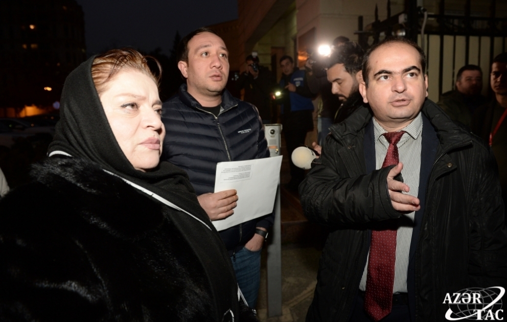 Bir qrup azərbaycanlı ekoloq Rusiyanın Bakıdakı səfirliyinin qarşısında etiraz aksiyası keçirib